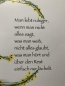 Preview: Mousepad handgemalt #Man lebt ruhiger, wenn