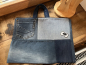 Preview: Laptoptasche  17` Zoll (Jeansreste)