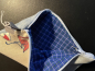 Preview: Kosmetiktasche Jeansreste (hellblau Schwalbe)