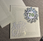 Preview: Karte 70 Geburtstag (Art 002)