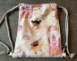 Preview: RUCKSACK- Turnbeutel für Kinder (Prinzessin 1Kordel grau)
