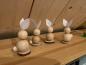 Preview: Holzhasen mit Filzohren