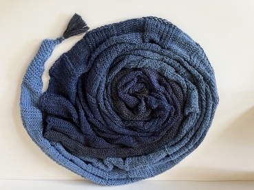 DREIECKSTUCH Jeansfarben