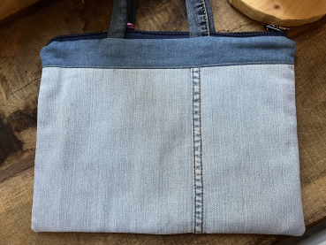 Laptoptasche  14` Zoll (Jeansreste)