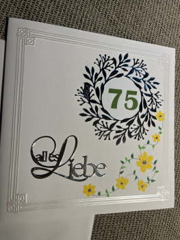 Karte 75 Geburtstag (Art 004)