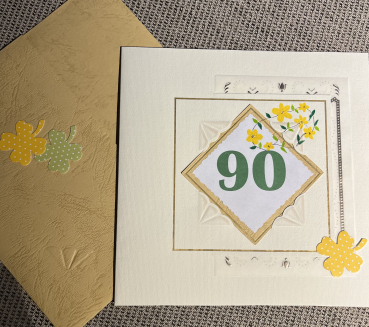 Karte 90 Geburtstag (Art 012)