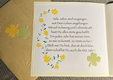 Karte 90 Geburtstag (Art 012)