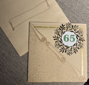 Karte zum 65 Geburtstag (Art 001)