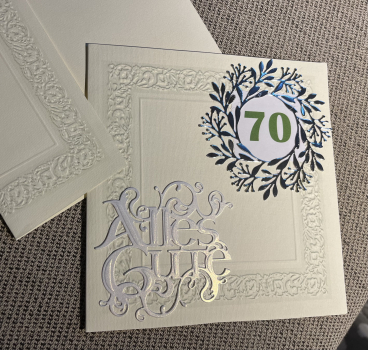 Karte 70 Geburtstag (Art 002)
