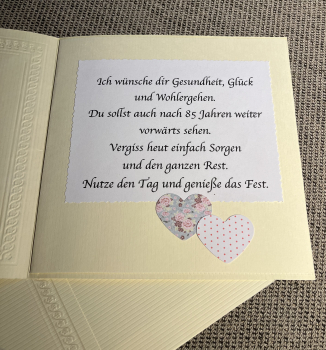 Karte 85 Geburtstag (Art 008)