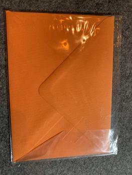 Karte "Herzlichen Glückwunsch" orange