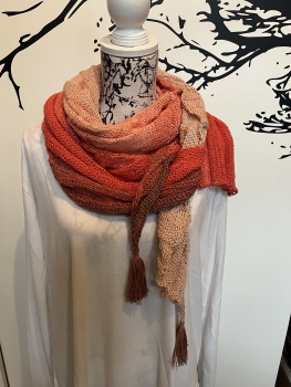 DREIECKSTUCH Orangetöne