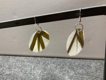 Ohrringe rund Gräser