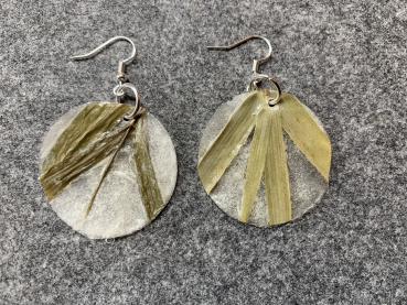 Preview: Ohrringe rund Gräser