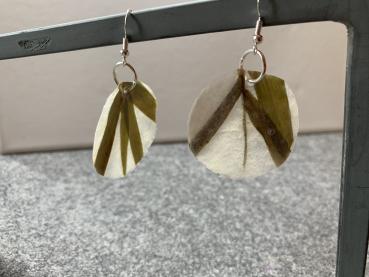 Preview: Ohrringe rund Gräser