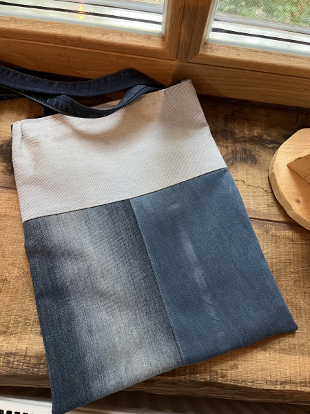 Tasche - Shopper aus Jeansresten (Art. 044)