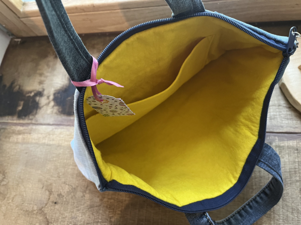 Laptoptasche  14` Zoll (Jeansreste)