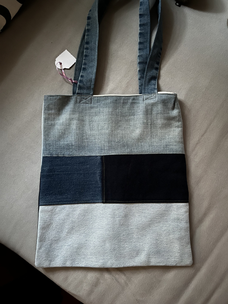 Tasche - Shopper aus Jeansresten (Art. 045)