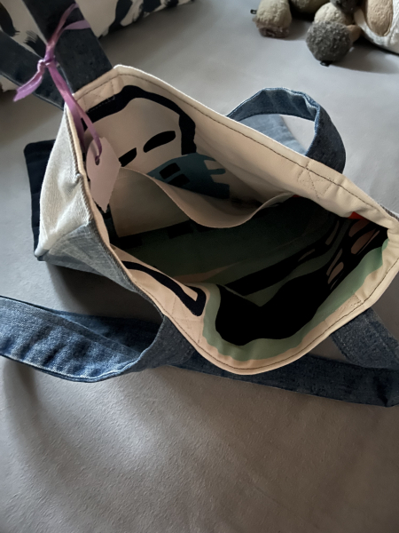 Tasche - Shopper aus Jeansresten (Art. 045)