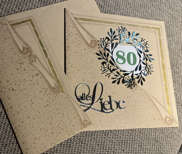 Karte 80 Geburtstag (Art 007)