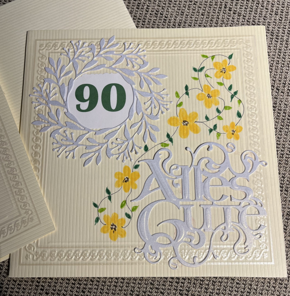 Karte 90 Geburtstag (Art 010)