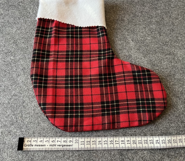 Weihnachtsstrumpf- Nikolaussocke