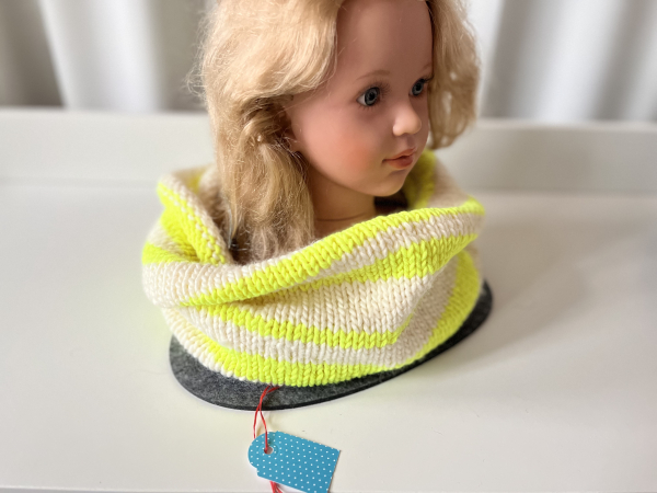 LOOP weiß- neongelb