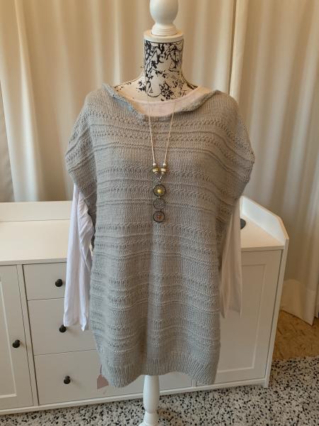 Kette  Gelbtöne, (3x Ringe,Kugeln, Stern)