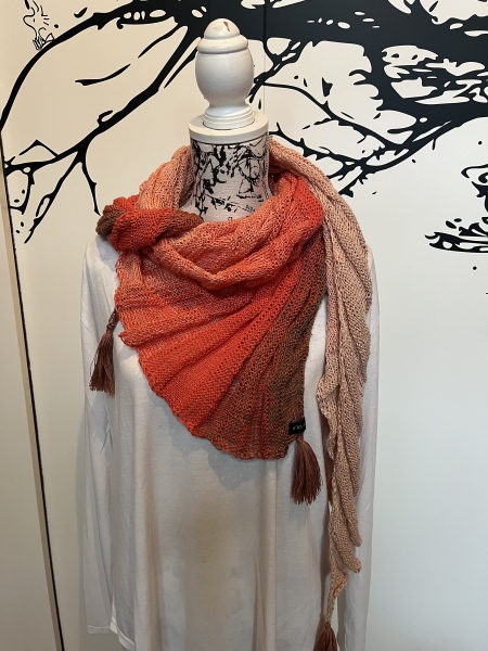 DREIECKSTUCH Orangetöne