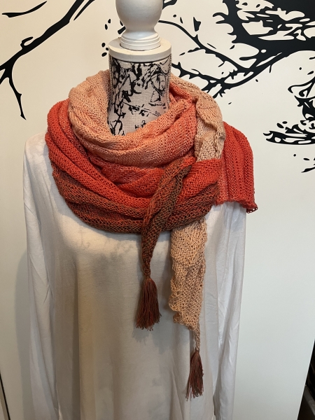 DREIECKSTUCH Orangetöne