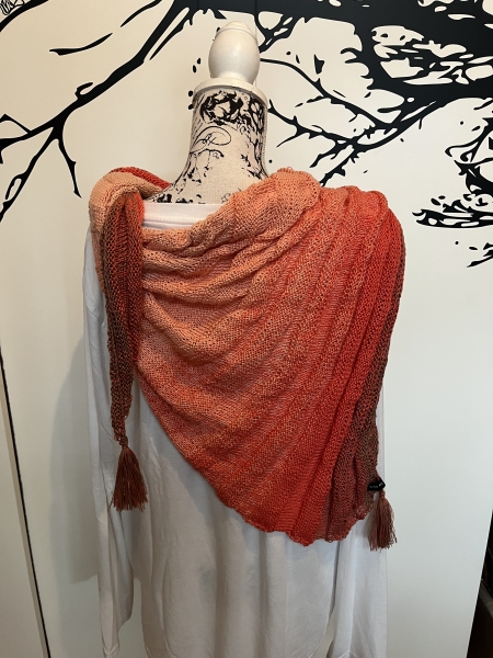 DREIECKSTUCH Orangetöne