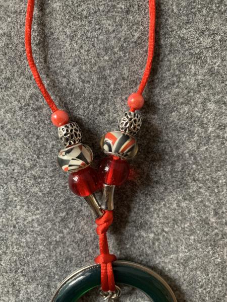 Kette  rot- grün , (Stern)