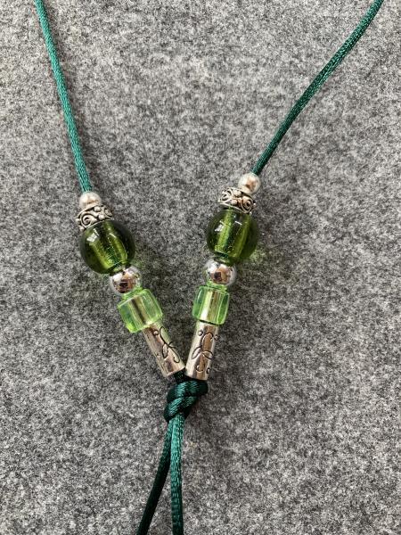 Kette grün (2x Scheiben-Peace)