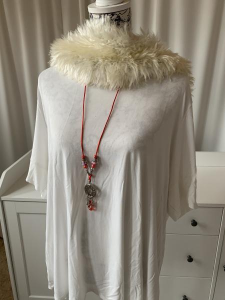 Kette rot  (Stern , Schutzengel)