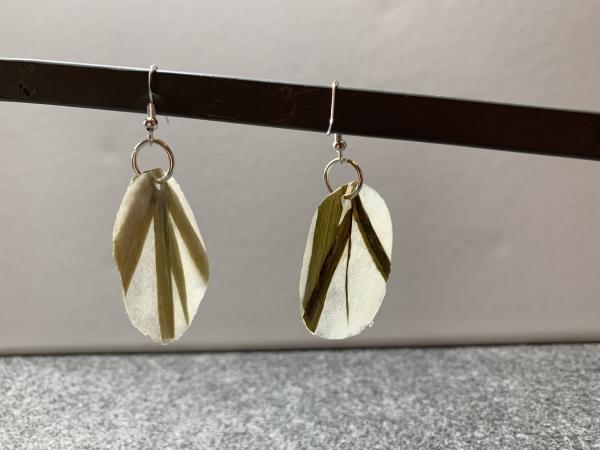 Ohrringe rund Gräser