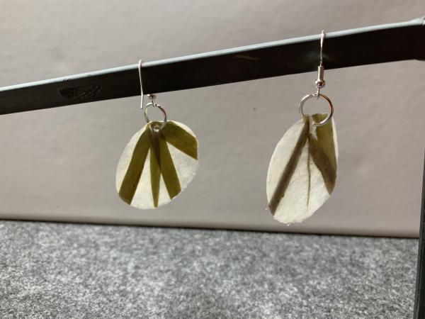 Ohrringe rund Gräser